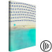 Canvas Italian beach - sea landscape seen from above with azure water 135860 additionalThumb 6