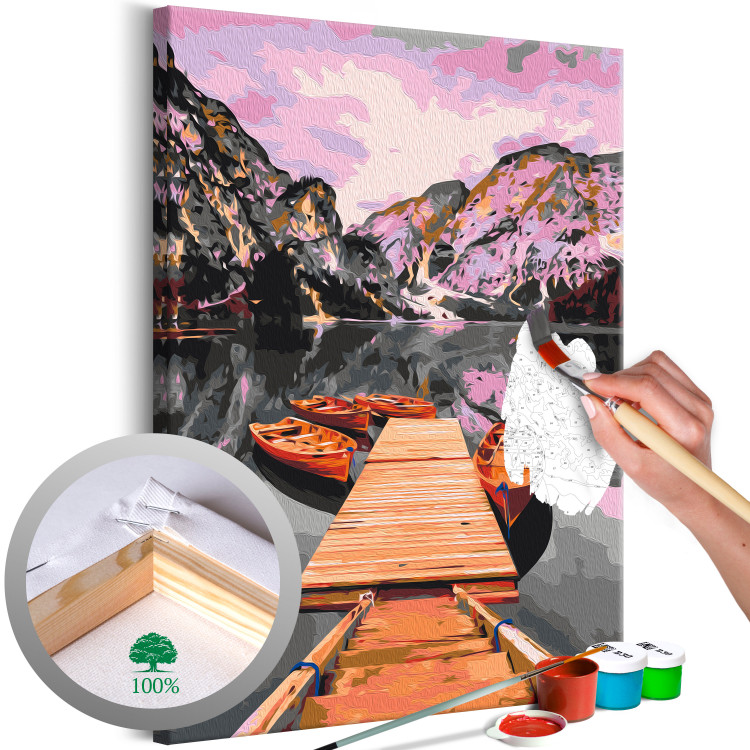 Paint by Number Kit Pier Over the Lake 137460