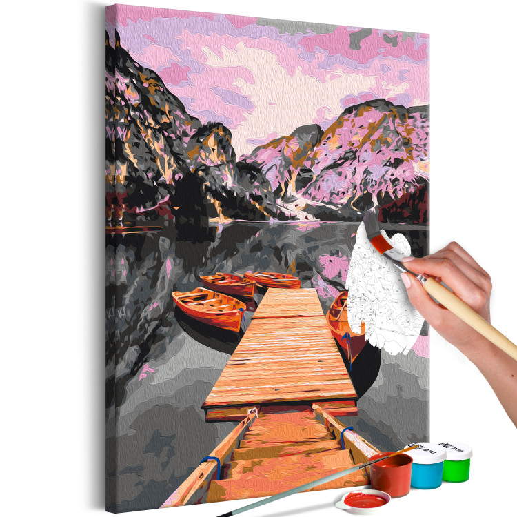 Paint by Number Kit Pier Over the Lake 137460 additionalImage 4