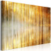 Canvas Morning Over the Bay (1-piece) Wide - abstraction in golden tones 143760 additionalThumb 2