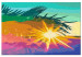 Paint by Number Kit Sunny Morning - Palm Trees Illuminated With Cheerful Colors 145160 additionalThumb 3
