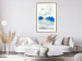 Poster Blue Forest - Delicate, Hazy Landscape in Blue Tones 145760 additionalThumb 25