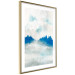 Poster Blue Forest - Delicate, Hazy Landscape in Blue Tones 145760 additionalThumb 4