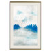 Poster Blue Forest - Delicate, Hazy Landscape in Blue Tones 145760 additionalThumb 27