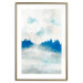 Poster Blue Forest - Delicate, Hazy Landscape in Blue Tones 145760 additionalThumb 24
