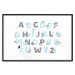Poster Polish Alphabet for Children - Gray and Blue Letters with Animals 146460 additionalThumb 20