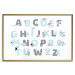Poster Polish Alphabet for Children - Gray and Blue Letters with Animals 146460 additionalThumb 15