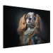 Canvas Art Print AI Dog King Charles Spaniel - Proud Aristocratic Animal Portrait - Horizontal 150160 additionalThumb 2