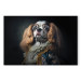 Canvas Art Print AI Dog King Charles Spaniel - Proud Aristocratic Animal Portrait - Horizontal 150160