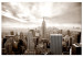 Large canvas print Monochrome New York City Skyline [Large Format] 150760