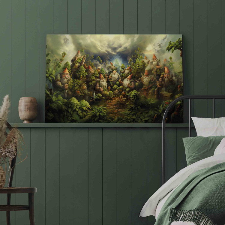 Canvas Crazy Forest Dwarves - Relaxation in Nature 151560 additionalImage 11