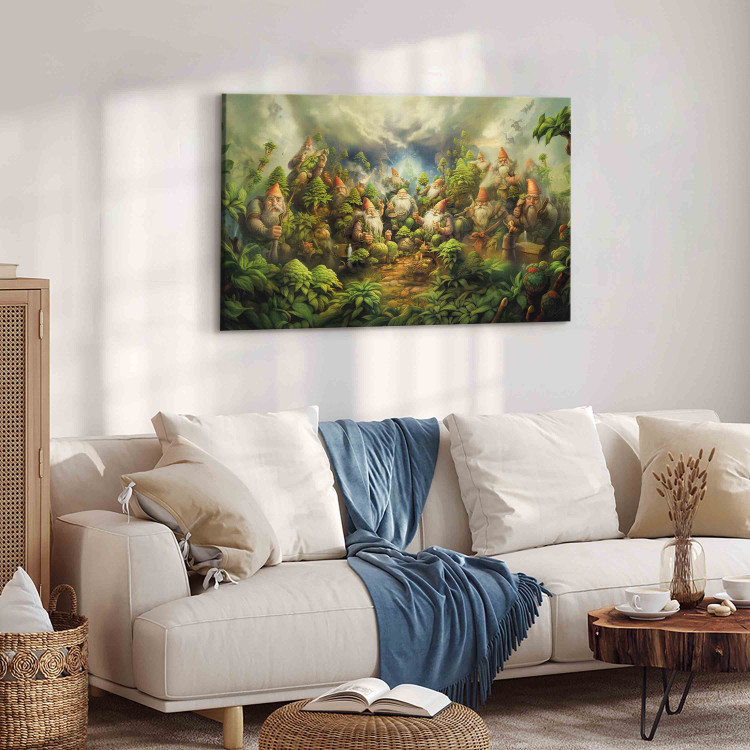 Canvas Crazy Forest Dwarves - Relaxation in Nature 151560 additionalImage 10