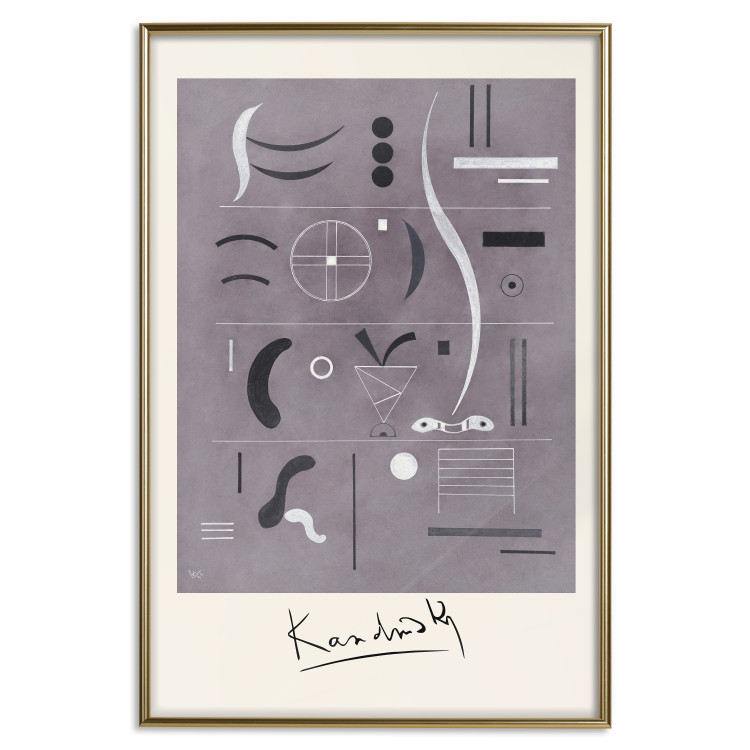 Poster Four Parts - A Structural Composition by Kandinsky 151660 additionalImage 22