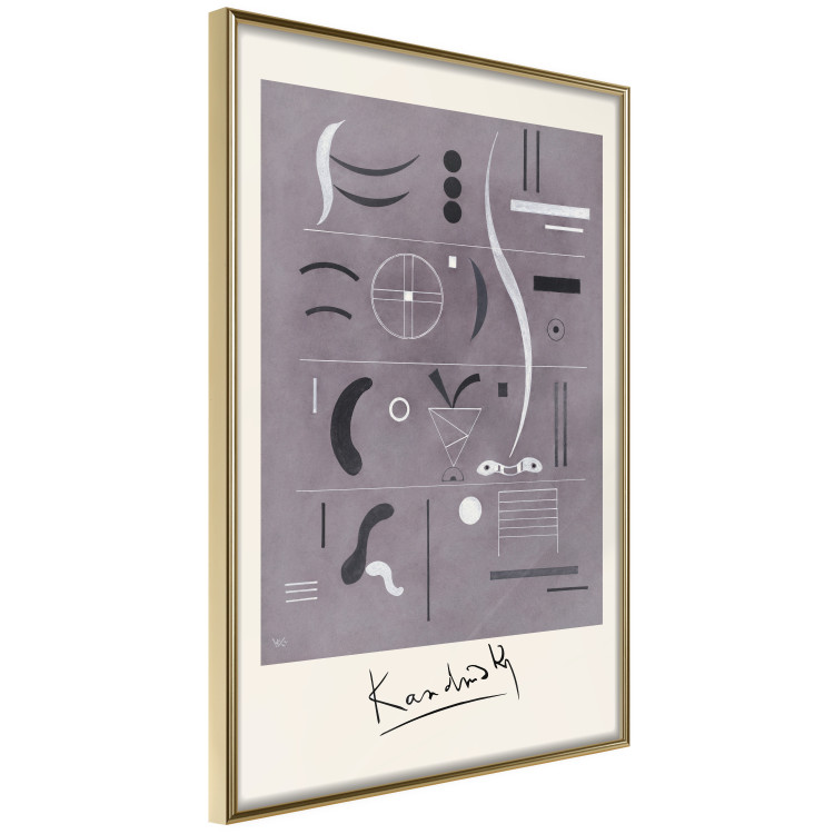 Poster Four Parts - A Structural Composition by Kandinsky 151660 additionalImage 5