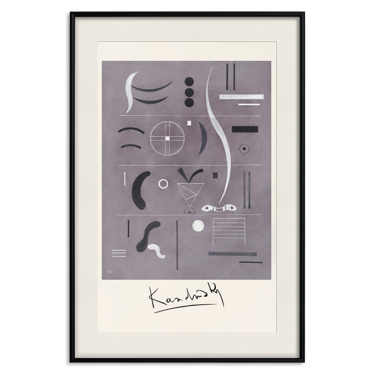 Poster Four Parts - A Structural Composition by Kandinsky 151660 additionalImage 24