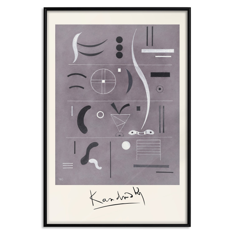 Poster Four Parts - A Structural Composition by Kandinsky 151660 additionalImage 23