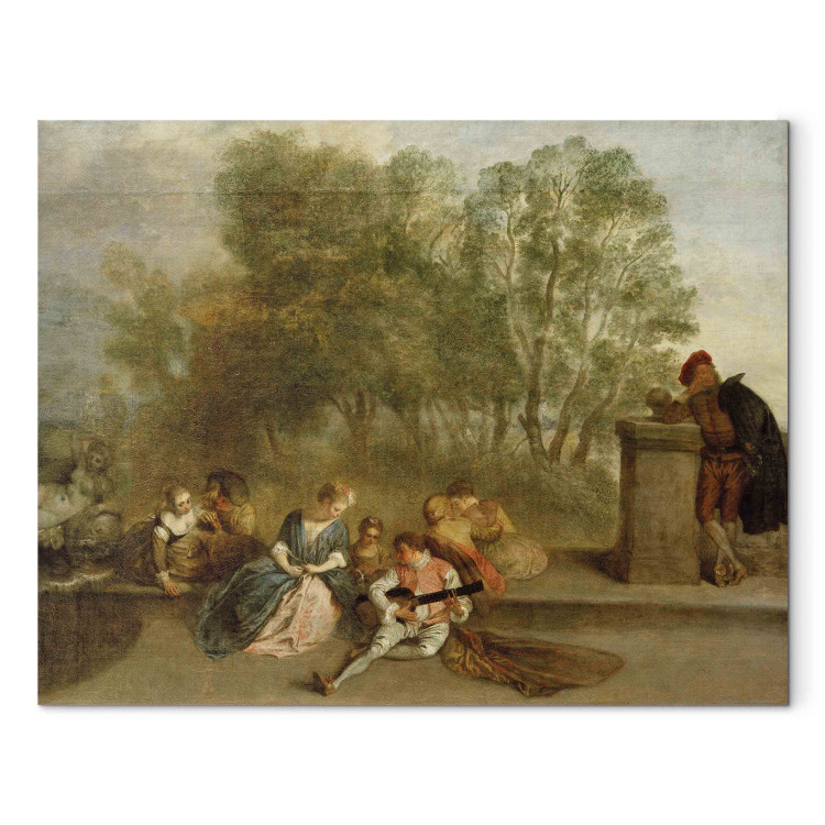 Reproduction Painting Merry company in the open air 152860