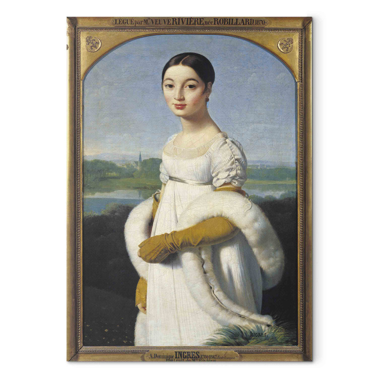 Art Reproduction Portrait of Mademoiselle Caroline Riviere 154060