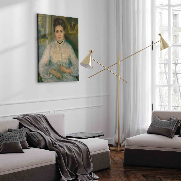 Reproduction Painting Portrait de Madame Victor Choquet en blanc 154760 additionalImage 4