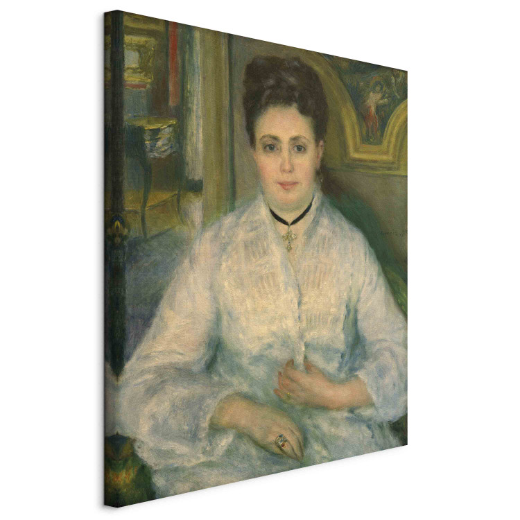 Reproduction Painting Portrait de Madame Victor Choquet en blanc 154760 additionalImage 2