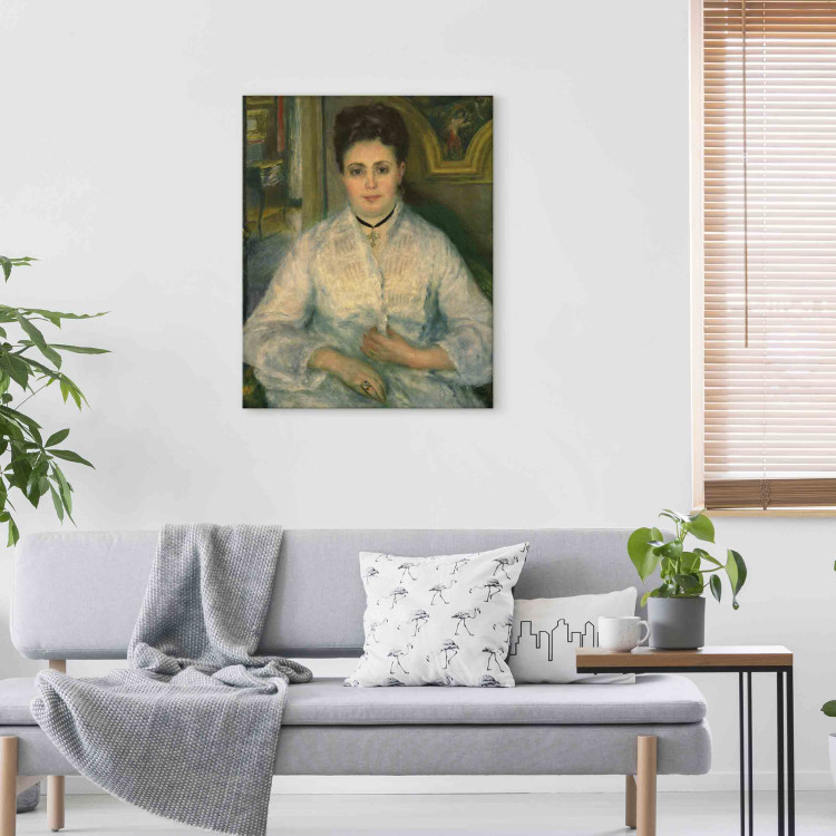 Reproduction Painting Portrait de Madame Victor Choquet en blanc 154760 additionalImage 5