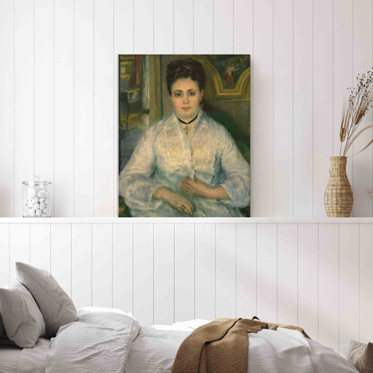 Reproduction Painting Portrait de Madame Victor Choquet en blanc 154760 additionalImage 3