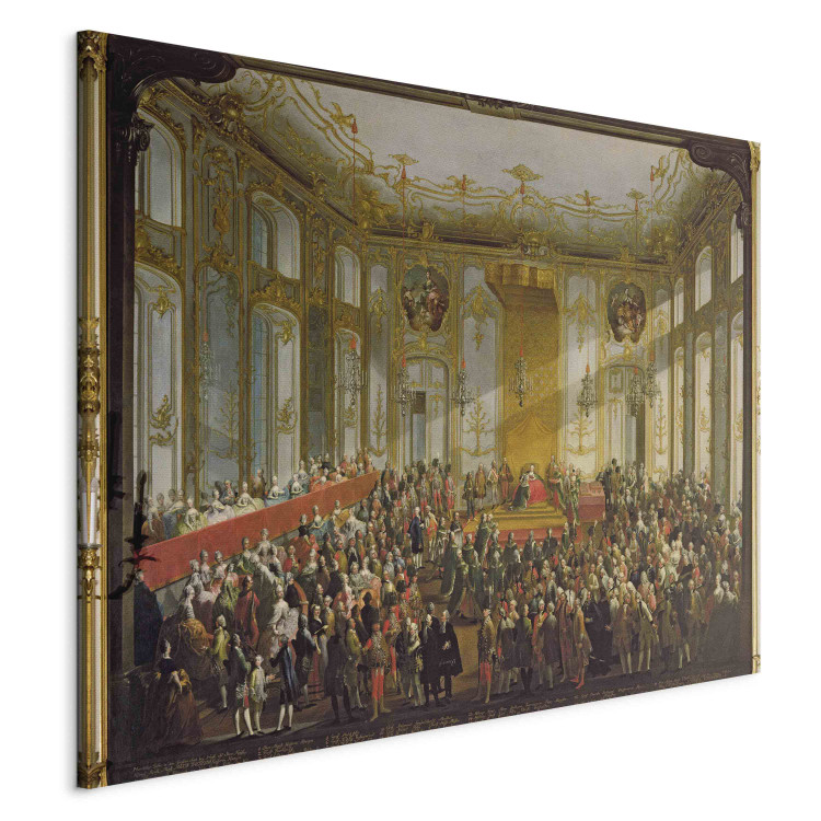 Reproduction Painting Empress Maria Theresa at the Investiture of the Order of St. Stephen 157260 additionalImage 2