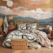 Wall Mural Mediterranean Landscape - A Composition Inspired by Terracotta Colors 159460 additionalThumb 2