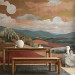 Wall Mural Mediterranean Landscape - A Composition Inspired by Terracotta Colors 159460 additionalThumb 6