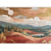 Wall Mural Mediterranean Landscape - A Composition Inspired by Terracotta Colors 159460 additionalThumb 1