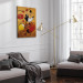 Canvas Miro Inspirations (1-piece) - colorful abstraction with gold patterns 47260 additionalThumb 4