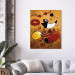 Canvas Miro Inspirations (1-piece) - colorful abstraction with gold patterns 47260 additionalThumb 5