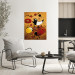 Canvas Miro Inspirations (1-piece) - colorful abstraction with gold patterns 47260 additionalThumb 3