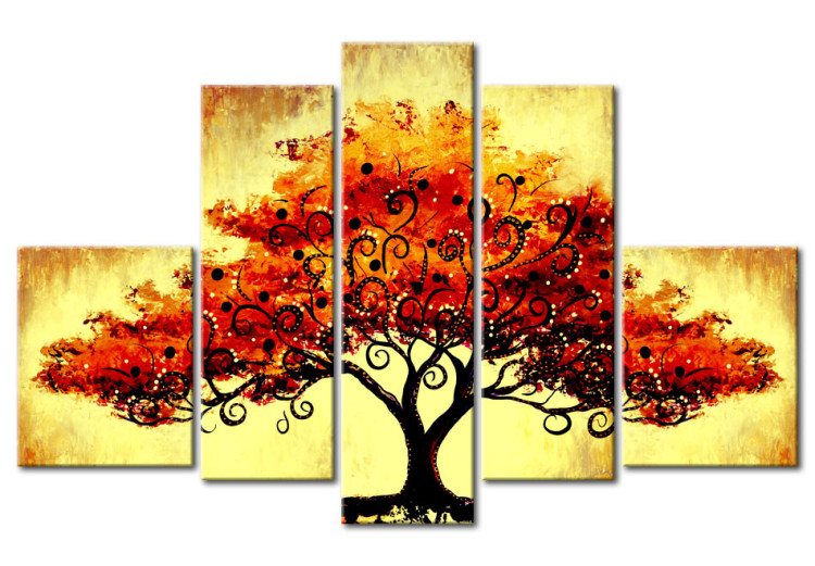Canvas Art Print Autumn tree 49860