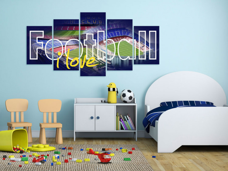 Canvas Print Football My Love 62060 additionalImage 3