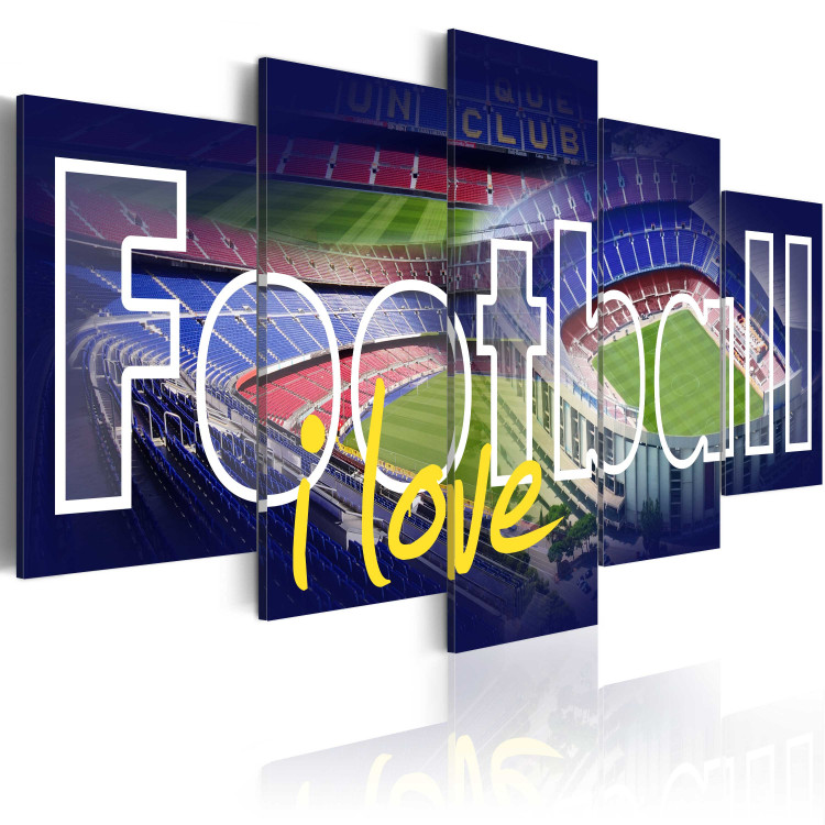 Canvas Print Football My Love 62060 additionalImage 2