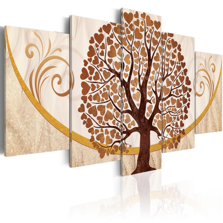 Canvas Print The Golden Tree of Love 66060 additionalImage 2