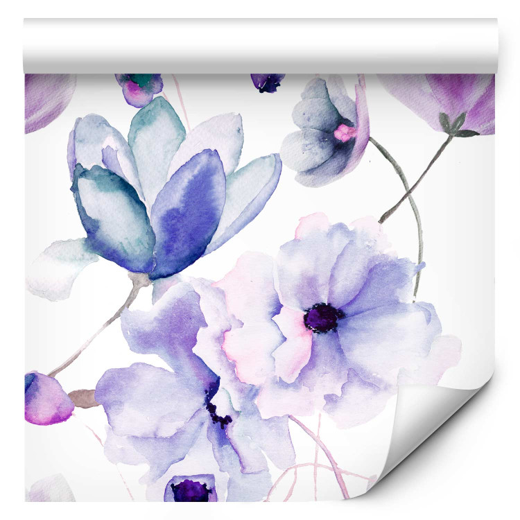 Modern Wallpaper Amethyst Flowers 89760 additionalImage 6
