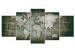 Canvas Emerald Map 91860
