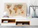 Decorative Pinboard Beige Chic [Cork Map] 92160 additionalThumb 4