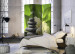 Folding Screen Spa Garden - orchid flowers with oriental stones on a nature background 96060 additionalThumb 4