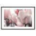 Poster Fairy Tulips - composition with spring flowers in light pink color 117170 additionalThumb 15