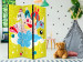 Room Divider Screen Cheerful Creatures - fantasy colorful creatures on a light green background 117370 additionalThumb 4