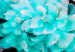 Canvas Print Turquoise peony bouquet - still life with a colourful accent 123370 additionalThumb 4