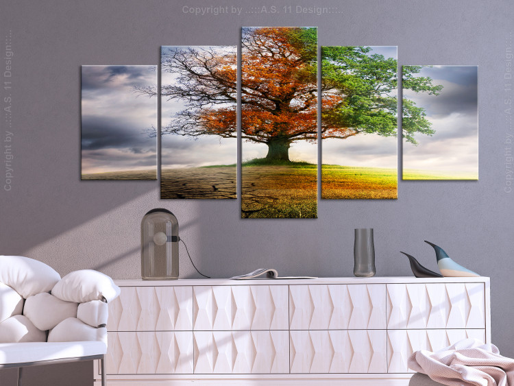 Canvas Print Eternal Tree (5 Parts) Wide 125470 additionalImage 3