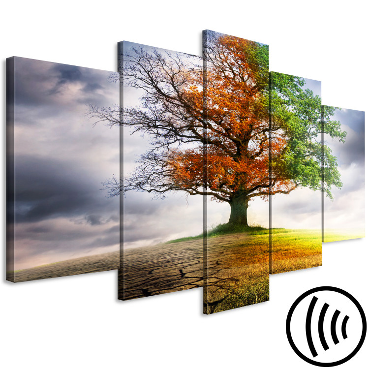 Canvas Print Eternal Tree (5 Parts) Wide 125470 additionalImage 6