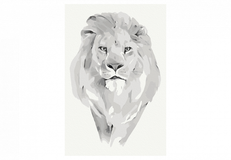 Paint by Number Kit White Lion 127970 additionalImage 7