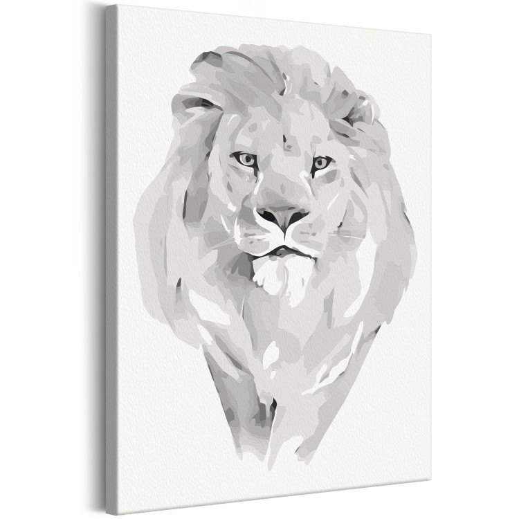Paint by Number Kit White Lion 127970 additionalImage 4