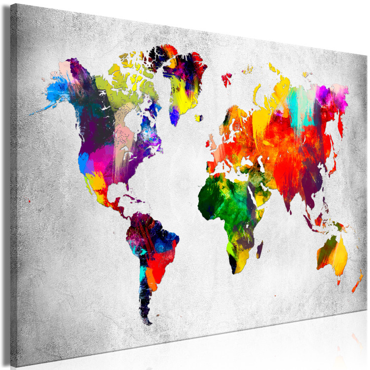 Large canvas print Artistic World - Triptych [Large Format] 128670 additionalImage 2