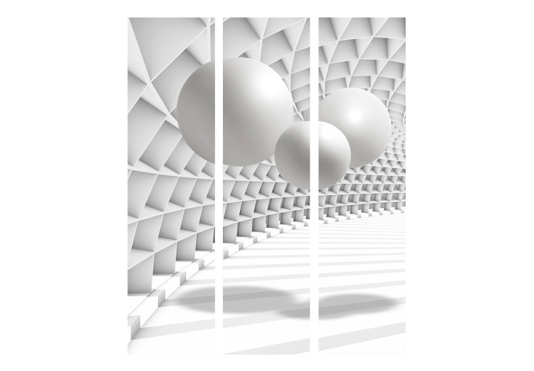 Room Separator Abstract Tunnel (3-piece) - 3D illusion on white background 132870 additionalImage 3